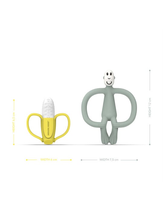 Matchstick Monkey Banana & Monkey Teether Gift Set image number 3